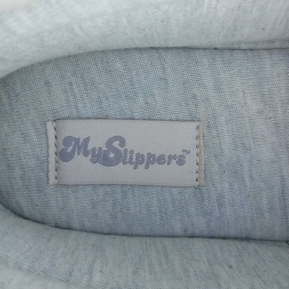 MY SLIPPERS‎ My Pillow NEW Indoor/outdoor all season Beach Beige Moccasin Size 9 - Picture 8 of 9